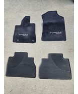 OEM 2007-2018 TOYOTA TUNDRA LIMITED Floor Mats Front &amp; Rear PT206-34071-XX - $121.48 CAD