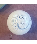 Stephen Jon Clements Magnum Paperweight Vintage 1985 White Large Heavy - €106,78 EUR