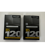 Videocassette HS P6-120 8mm Radio Shack # 44-471 set of 2 - £7.18 GBP