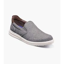 Nunn Bush Brew City EZ Hands Free Canvas Moc Toe Slip On Gray Multi 85165-062 image 3