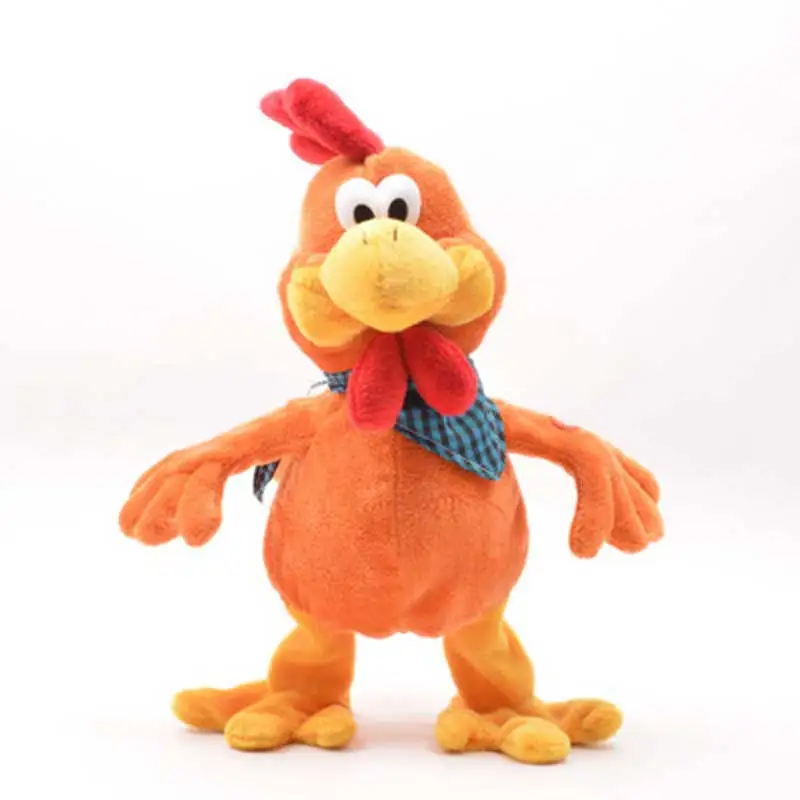 Robot Chicken Interactive Funny Rooster Toys Electronic Chicken Pet With Sound - £27.86 GBP