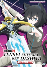 Reincarnated As A Sword (Tensei Shitara Ken Deshita) Anime DVD [English Dub] - £17.57 GBP