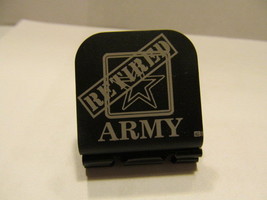 US ARMY Retired Laser Etched Aluminum Hat Clip Brim-it - £9.64 GBP