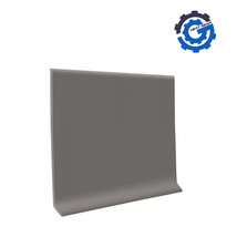 700 Dark Gray 4 in x1/8in x 20ft Thermoplastic Rubber Wall Base Coil HC4... - $84.14
