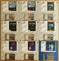 Apple IIgs Vintage Game Pack #8 *Comes on New Double Density Disks* - $35.00