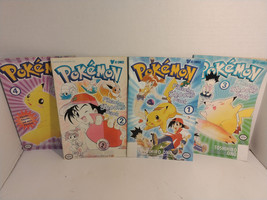 Pokemon Comics Pikachu Shocks Back 1-4 1999 VIZ Comic - £35.20 GBP