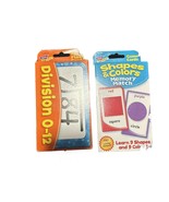 TREND FLASH Cards Division 0 - 12 Shapes &amp; Color Memory Match - €5,08 EUR