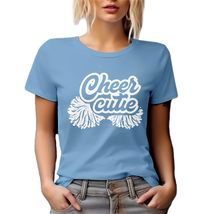 Cheer Cute. Loud &amp; Proud Cheerleading Graphic Tshirt for Cheerleader Daughter, S - £17.68 GBP+