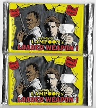 National Lampoon&#39;s Loaded Weapon Movie 2 Trading Card Packs SEALED 1993 Eclipse - £6.15 GBP
