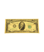 1950 $10 Federal Reserve Note Ten Hundred  Dollar I - £35.96 GBP