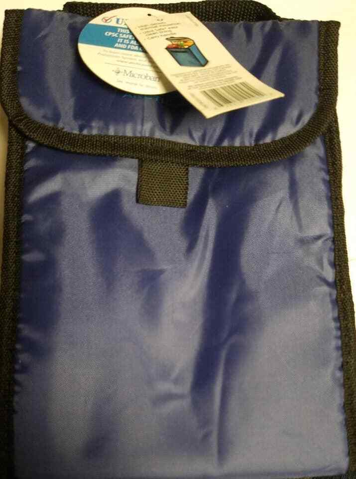 Arctic Zone Insulated Lunch Bag Easy Clean Lining Color Blue (LOC TUB L-38) Item image 2