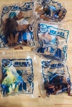 Ice Age McDonalds 1,2,5,6,8 Happy Meal Toy 2009  Lot Of 5 - £62.54 GBP