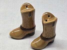 Vintage Cowboy Boots Mini Salt &amp; Pepper Shaker Set - Farmhouse Country W... - $9.98