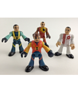 Fisher Price Imaginext Sky Racers Pilots Astronaut 4 Figure Toy Lot 95 - $30.93 CAD