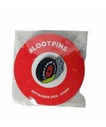 Loot Crate Lootpins Loot Year Tire Pin September 2016 Speed Brand New - $11.09