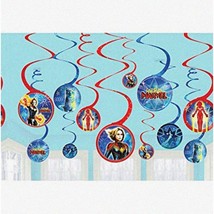 Marvelous Spiral Fiesta Decorations - Vibrant Blue and Red Party Supplies, Set o - $29.69