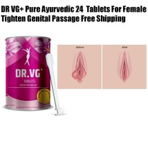 DR VG+ Pure Ayurvedic 24Tablets For Female Tighten Genital Passage Free Shipping - £60.28 GBP