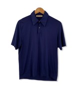 Alpha Massimo Rebecchi Navy Blue Short Sleeve Polo - £17.66 GBP