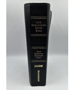 Life Application by Life Application Study Bible NASB Bonded Black Leather - £38.09 GBP