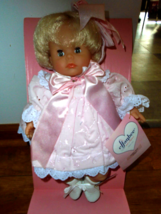 1994 Effanbee Blonde Honey Bun 14&quot; Vinyl Baby Doll MIB - $34.65