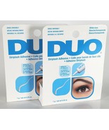2 DUO Eyelash Adhesive White / Clear Glue 7g / .25 oz each NIB - £14.85 GBP