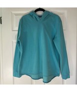 Everlast Teal Hooded Long Sleeve Sweatshirt Women’s Size XL - $165.56 MXN