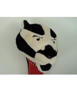 Vintage Wisconsin Badgers - Bucky Badger Golf Head Wood Cover Plush - £11.36 GBP