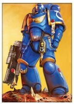 Warhammer 40K Game Ultramarines Intercessor LICENSED Refrigerator Magnet... - £3.17 GBP