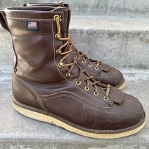 Danner Power Foreman 8&quot; Gtx Laced Leather Work Boots Goretex Sz 11.5 Ee Wide - £185.33 GBP