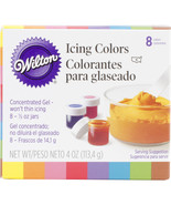 Wilton Icing Colors, Assorted Colors - 0.5Oz 8/Pkg - £27.98 GBP