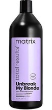 Matrix Total Results Unbreak My Blonde Sulfate-Free Strengthening Shampoo 33.8oz - £43.07 GBP