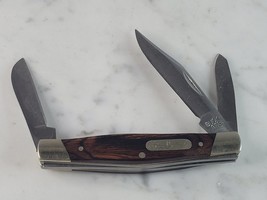 Collectible Buck Knives TRIO  3-Blade Folding Pocket Knife 373 - £27.10 GBP