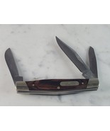 Collectible Buck Knives TRIO  3-Blade Folding Pocket Knife 373 - £27.69 GBP