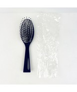 NEW Vtg Estee Lauder Ball Tipped Small Travel Hair Brush Purse Navy Blue... - $35.64 CAD