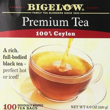 Bigelow Premium Blend Black Tea--100 Count Box - £7.16 GBP