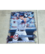 Grady Sizemore #24 Cleveland Indians 47&quot;x 59&quot; Throw Blanket 55%Poly &amp; 45... - $19.79