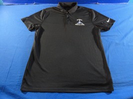 Discontinued Nike DRI-FIT Us Army Iii Corps Phantoms Dethal Black Polo Shirt L - $29.69