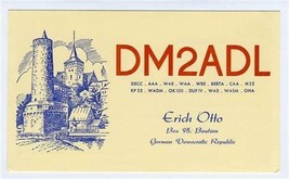 DM2ADL QSL Card German Democratic Republic  1957 - £8.56 GBP