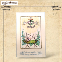 Santino Antico French HOPE IN HEAVEN COURAGE ON EARTH on Velluto Antico-... - $1,895.76 MXN