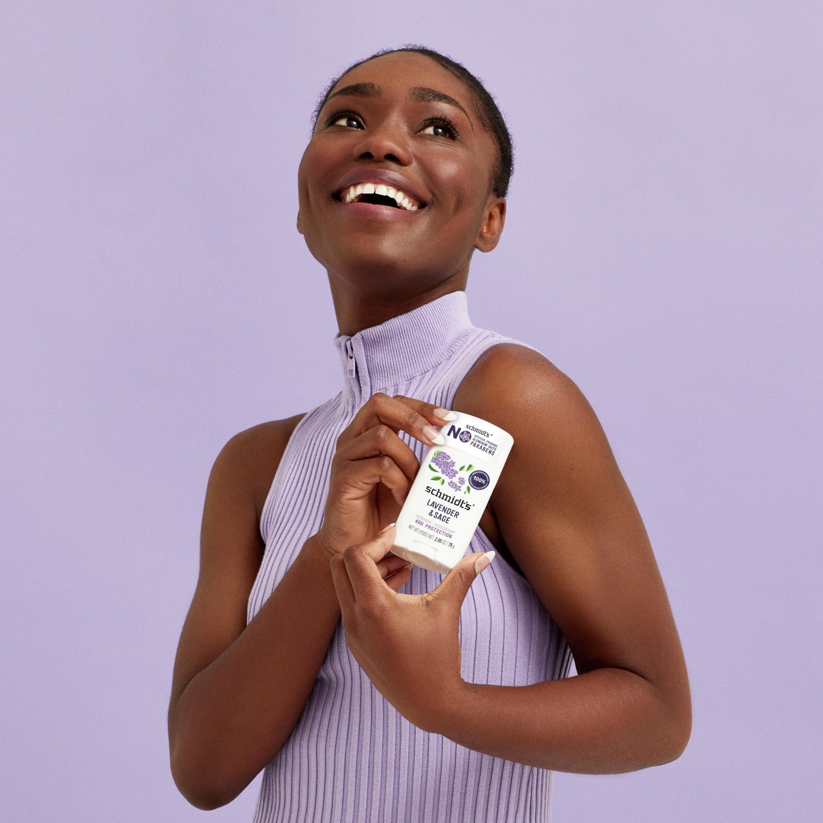 2x Schmidt's Aluminum-Free Vegan Deodorant Lavender & Sage with 24 Hour Odor Pro Item image 7