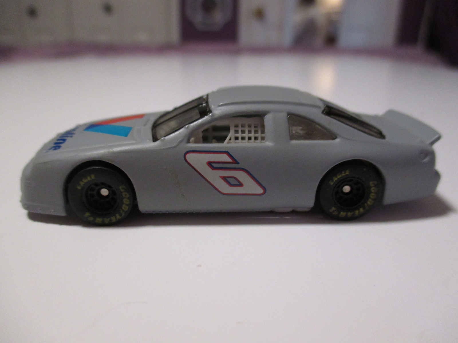 Hot Wheels, Test Track #6 Mark Martin, T-Bird, Gray Primer Valvoline, Na... - $4.00