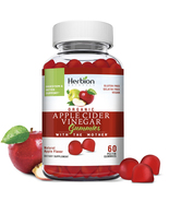 Herbion Naturals Organic Apple Cider Vinegar Gummies Made in the USA - P... - £14.07 GBP