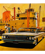 1960 Pontiac Bonneville Advertisement Wide Track Automobilia Vintage DWXX2 - $548.16 MXN
