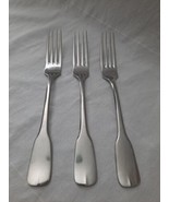 Ginkgo Helmick ~ Alsace  ~ Set of 3 Forks 8.5&quot;  ~ Korea ~ Stainless 18/1... - £46.67 GBP