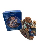 Vintage Classic Treasures Musical PAPA Bear Figurine Rocking Chair Music... - £23.35 GBP