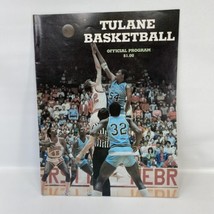 1983-84 TULANE GREEN WAVE BASKETBALL MEDIA GUIDE Yearbook 1983 Program AD - £7.43 GBP