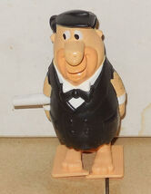 2000 Burger King Kids Meal Toy Flintstones In Viva Rock Vegas Fred In Tu... - $4.90