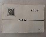 2008 Saturn Aura Owners Manual [Paperback] Saturn - $48.99