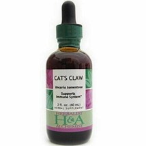 NEW Herbalist &amp; Alchemist Cat&#39;s Claw Extract Supports Immune System 2 oz - £22.76 GBP
