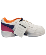Reebok CM6330 Workout Plus Montana Athletic Sneaker Shoes White Pink Boy... - $44.05